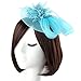 Acecharming Women's Wedding Cocktail Party Derby Fascinators Hat with Hairclip