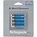 Black Diamond AAA Rechargeable Battery 4-Pack