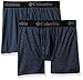 Columbia Men's Athletic Perf. Stretch 2 Pk Boxer Brief W Mesh Insert