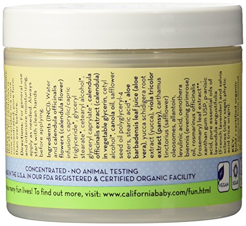 California Baby Calendula Moisturizing Cream - 4 oz