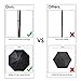 SY COMPACT Travel Umbrella - Lightweight Portable Mini Compact umbrellas-Factory outlet shop (black)