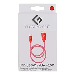 FLOATING GRIP LED USB C Charging Cable, 0.5M/1.5FT