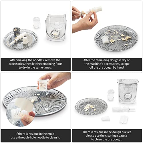 Pasta Maker Machine, GEKER Electric Automatic Pasta Make Machine, Pasta