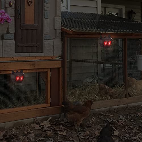 Redeo Solar Nocturnal Animal Repeller Predator Control Light Coyote