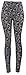 Lush Moda Extra Soft Leggings with Designs- Variety of Prints - 5F Black White Paisley