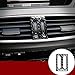 wroadavee Carbon Fiber Console Air Vent Outlet Knob Cover for Mercedes-Benz C Class W204 2011-2013