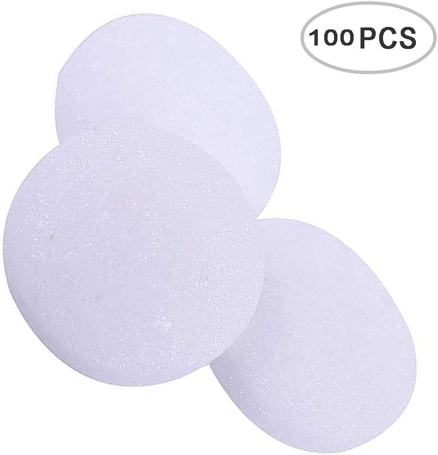 Fluxe 100PCS Large Moth Balls Repeller Deterrent Drawers Wardrobe Kills Moth Eggs & Larvae
