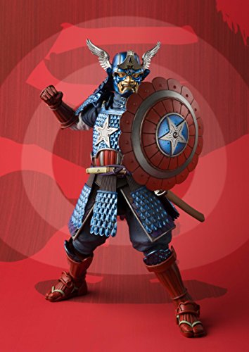 BANDAI 58062-Marvel-Figuarts-Samurai Captain America-Action Figur, 18 cm, 19194 – Bild 7