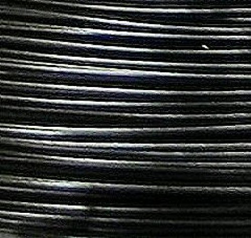 Dreambell 5 Meters Black Nylon Coated Stainless Steel Beading Stringing Tigertail Wire Cord 0.4mm / 26 GA Gauge