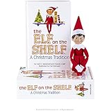 Elf on the Shelf : A Christmas Tradition Blue-Eyed Boy Light Tone Scout Elf! Elf and book included.