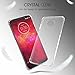 [2 PACK] Moto Z3 Play Case, SPARIN Moto Z3 Play Case with Precise Cut-Out/Camera Protection/Scratch Resistance/Anti Watermark/Soft Nature TPU, 6.0 inch, Clear
