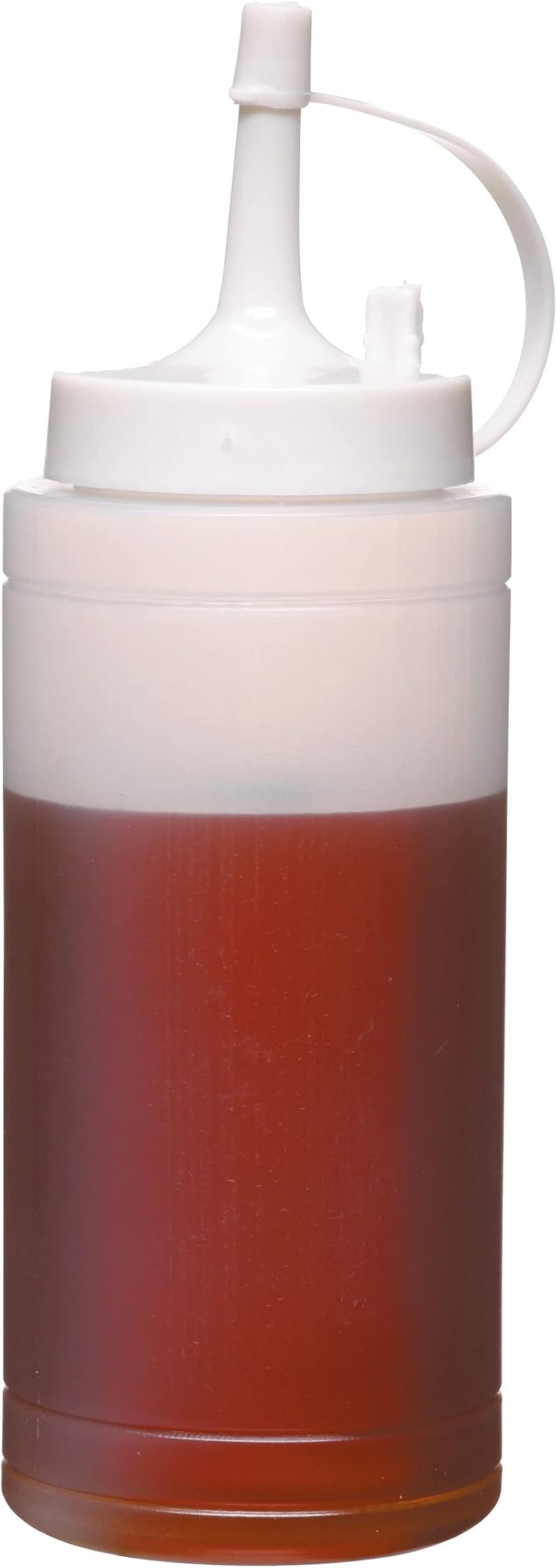 KitchenCraft Squeezy Sauce Bottle, 225ml BPA-Free, White