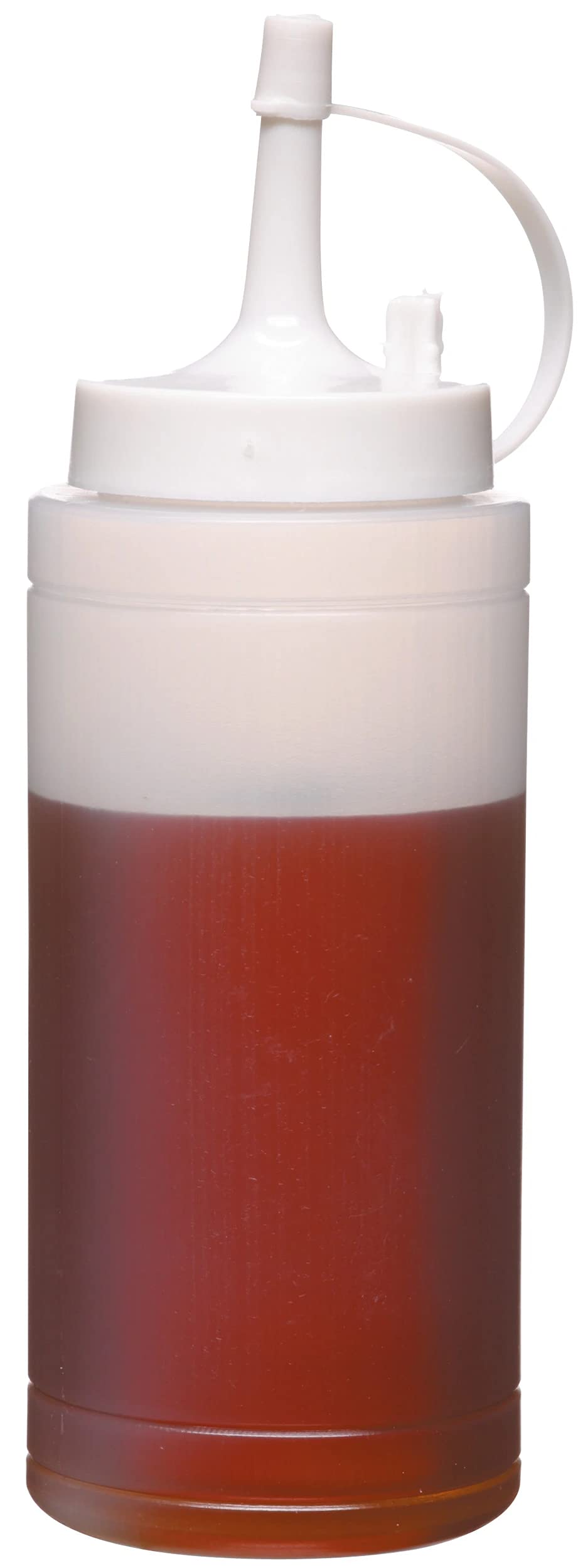 KitchenCraft Squeezy Sauce Bottle, BPA Plastic, 225 ml, White