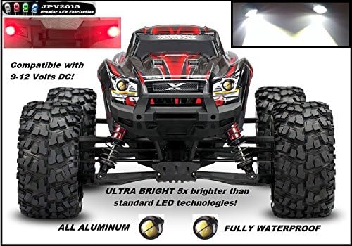 Genuine JPV2015 Product - 4 LED ALUMINUM WATERPROOF RC LIGHT KIT - Premium Quality - Handmade in USA exclusively by JPV2015