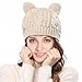 Cocobla Women's Hat Cat Ear Crochet Braided Knit Caps