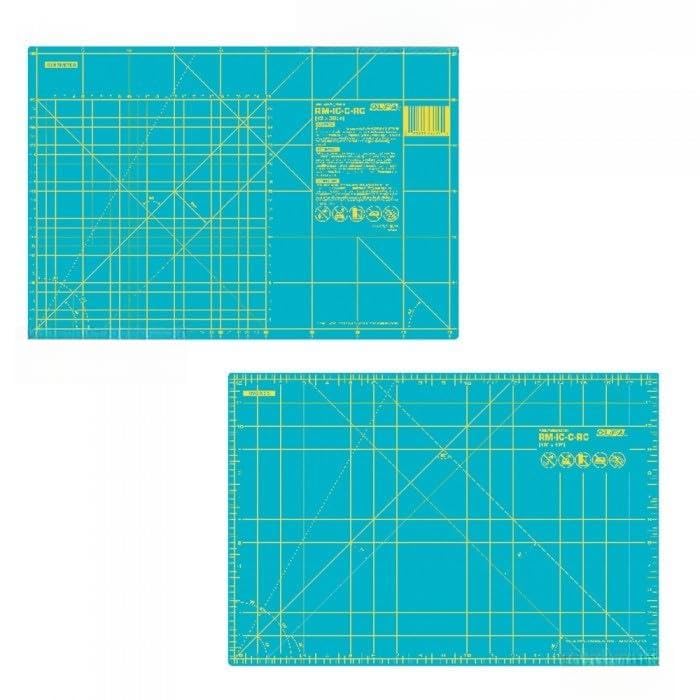 Olfa RMICCRCAQA Aqua Self-Healing Double-Sided Cutting Mat - 450x300x1.5mm