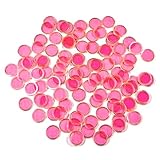 Pink Magnetic Bingo Marker Chips 100 Pieces