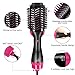 Hot Air Brush, Hair Dryer Brush, Air Hair Brush 3 in 1 Electric One Step Hair Dryer Volumizer with Negative Ion Curling Dryer Brushthumb 2