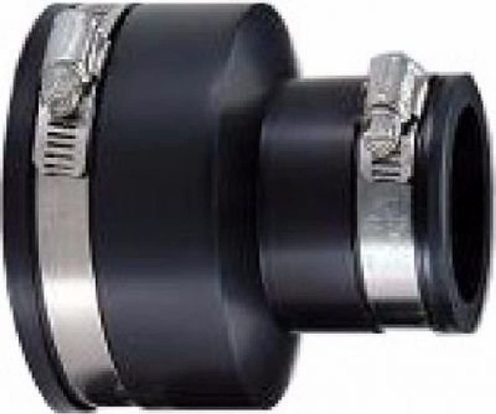 Aquaforte Flexible Reducing Sleeve Fitting 110 x 90 mm, black, 13 x 13 x 10 cm FC148