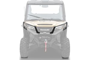 Generic Genuine OEM New Kawasaki Ridge Brush Guard 99994-2094, BLACK