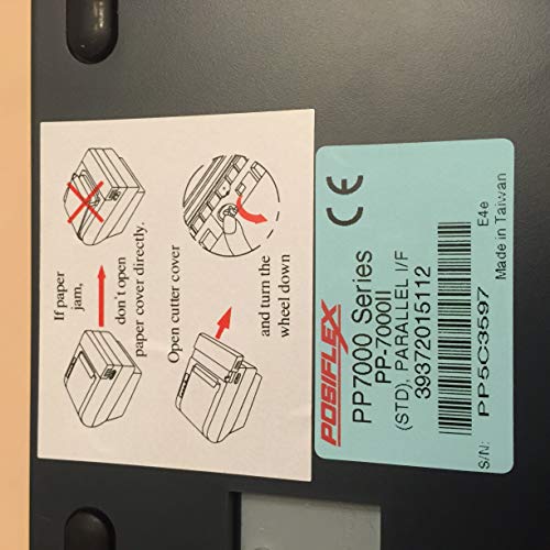 Posiflex Aura PP7000 Series Model PP-7000II Thermal Receipt Printer Parallel / Serial (Certified Refurbished)