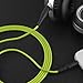 GEEKRIA QuickFit Nylon Braided Audio Cable with Mic Compatible with AKG K452, Q460, K480, K430, K450 Cable, 2.5mm Aux Replacement Stereo Cord with Inline Microphone and Volume Control (4ft / 1.2m)