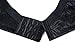 Wingslove Women's Full Coverage Non Padded Comfort Minimizer Wire-Free Bra Plus Size(Black,46DDD)