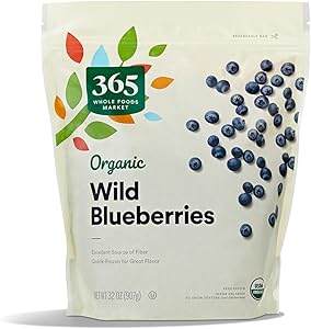 365 by Whole Foods Market, Blueberries Wild Organic, 32 Ounce