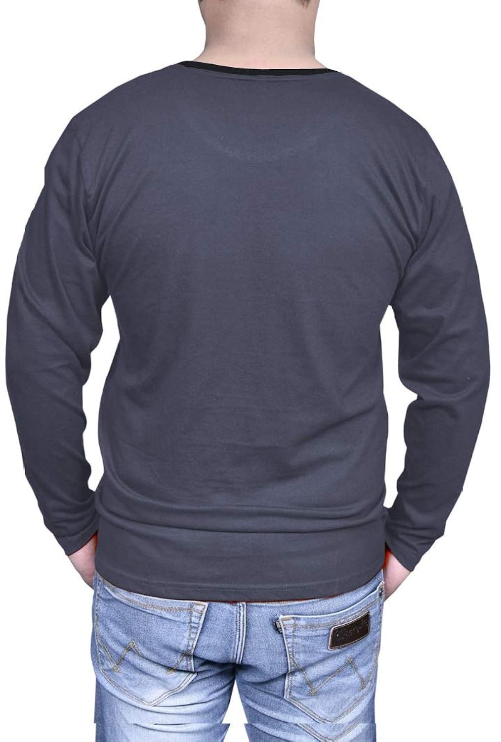 fenoix men's round neck cotton t shirt