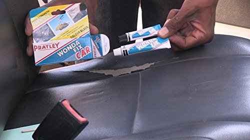 image for Pratley Rubber Repair - 2 Part Black Epoxy Leather Glue - Adhesive Kit