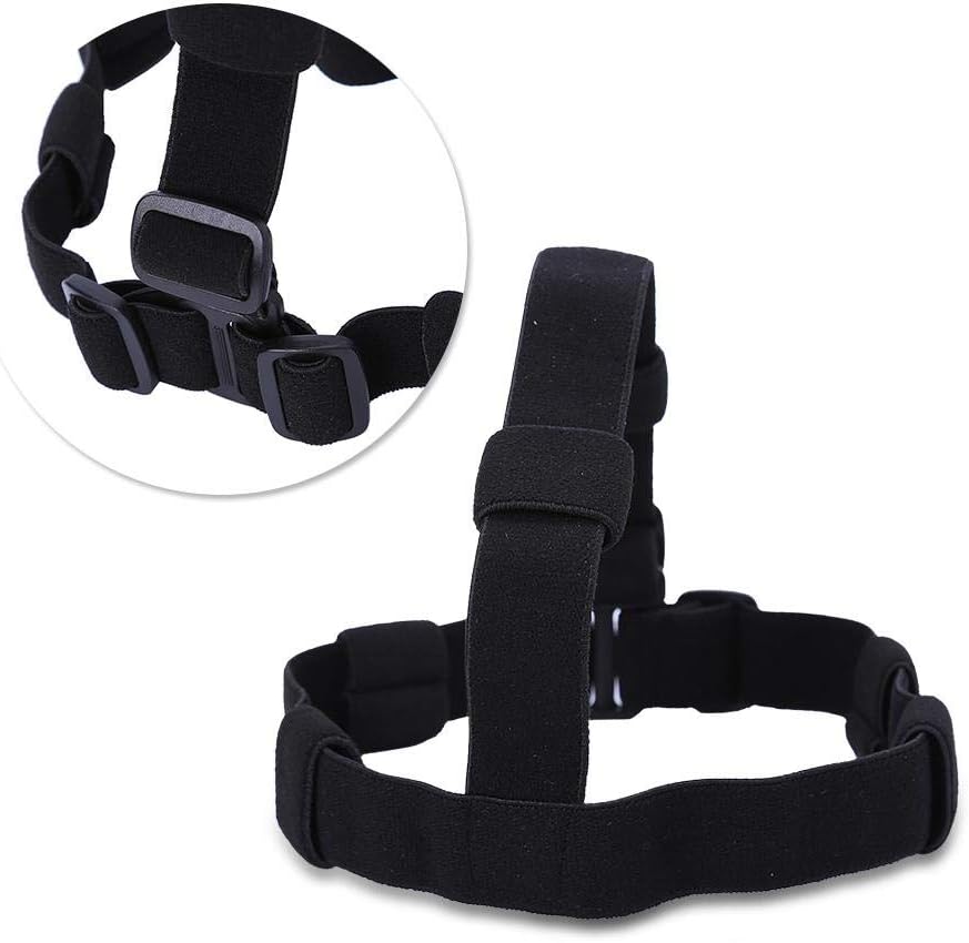 Flashlight Headband, LED Headlight Strap for 18650 Battery, Adjustable Nylon Strap for Cycling Hiking, Emergency Use - Image 3