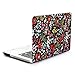 GMYLE MacBook Pro 13 Case 2018 2017 2016 Release A1989/A1706/A1708 With/Without Touch Bar, 3 in 1 Bundle Plastic Hard Case with Keyboard Cover & Felt Storage Pouch Bag (Retro Floral)