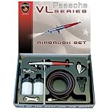 Paasche VL-SET Double Action Siphon Feed Airbrush Set