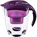 MAVEA 1005727 Elemaris XL 9-Cup Water Filtration Pitcher, Eggplant