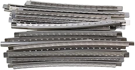 Yibuy Electric Guitar Fretwire Fingerboard Frets 2.9mm Copper Silver Pack of 21