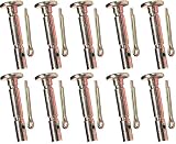 MTD 738-04124 738-04124A Shear Pins for Cub Cadet Troy-Bilt, Snowblowers (Pack of 10)