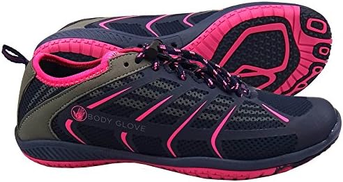 Body Glove Women's Dynamo Rapid Water Shoe (10 B(M) US, Dark Blue/Pink)
