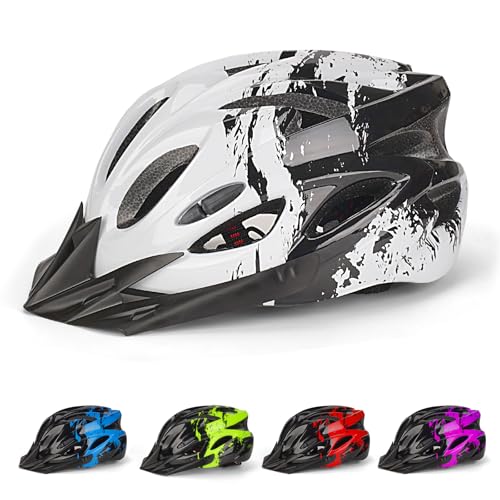 Fahrradhelm Kinder, Verstellbarer Kinderhelm für Jungen und Mädchen im Alter von 3–15 Jahren, Multisport-Kinderhelm (50–59cm), Sicherheitshelm für Fahrrad, Roll