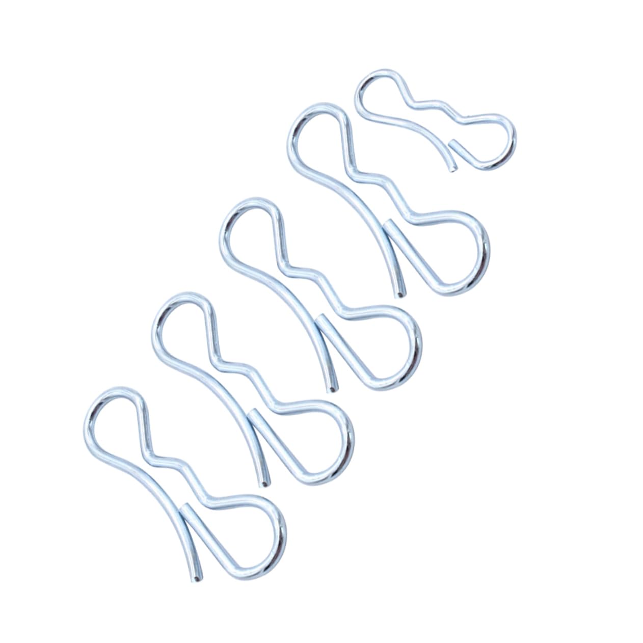 FUNOMOCYA 5pcs Bow Tie Lock Boat Trailer Accessories Trailer Parts Metal Mower Steel Alloy Tie- Downs Lawn Tool Cotter Pin Spring Pin Creative Pin Alloy-steel Cotter Pin