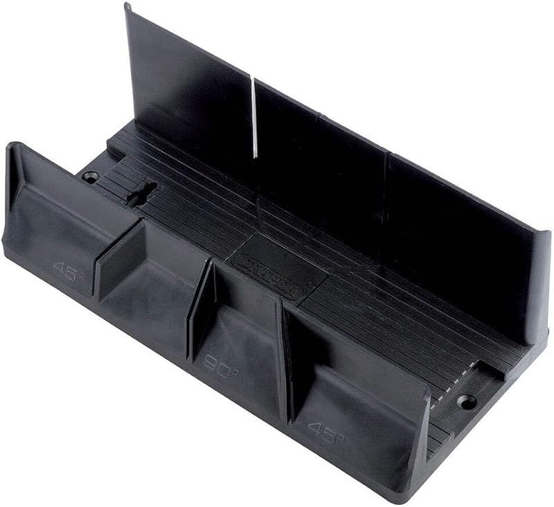 Draper Maxi Mitre Box 325mm x 160mm x 160mm Blue 48678 Wood Angle Guide