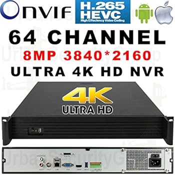 Amazon.com : USG 64 Channel 8MP H.265 Ultra 4k IP Security