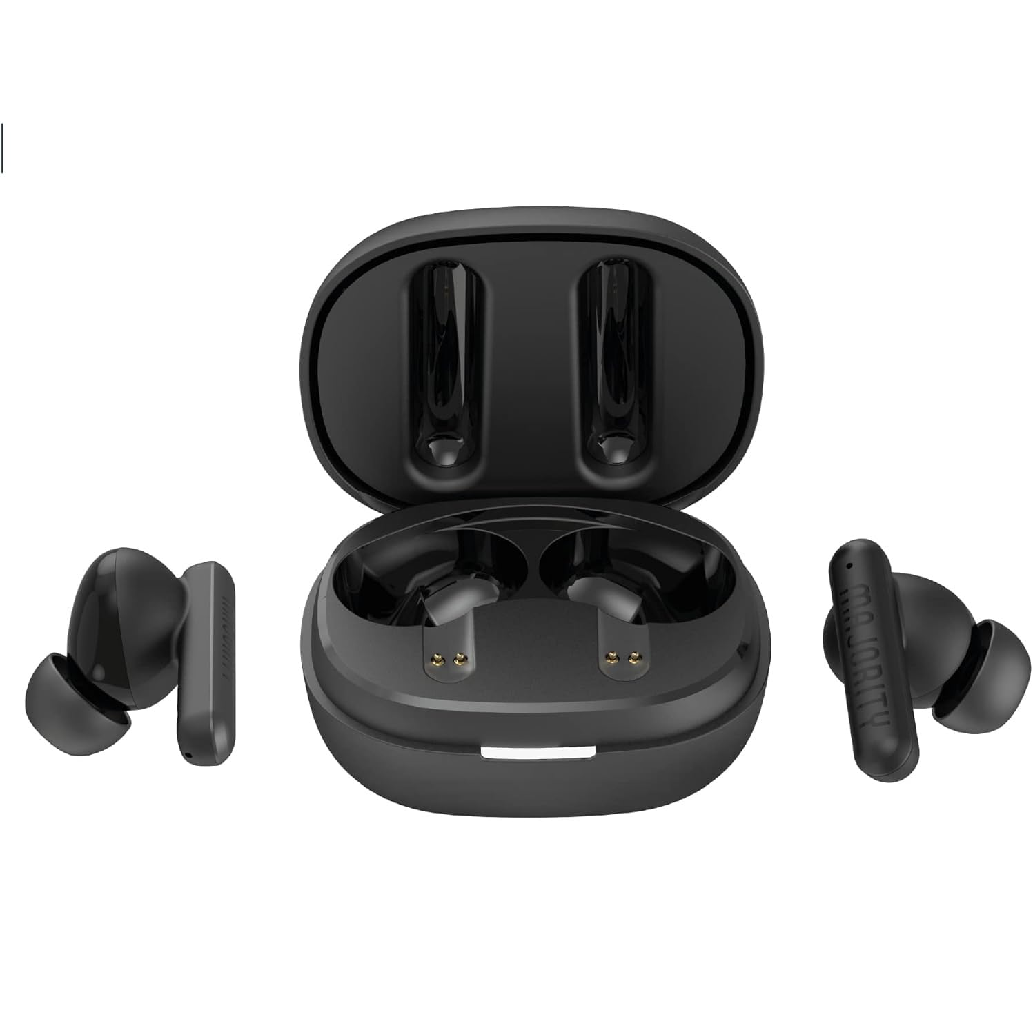 MAJORITY Wireless Bluetooth 5.3 Earbuds, TRU 2 ANC Noise Cancelling Earphones, Hybrid IPX Waterproof Bluetooth Headphones, 30 Hours of Playtime, Mic, Powerful stereo sound, Quick charge TRU 2