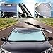 AUTOPDR Universal Car Retractable Windshield Sun Shade Auto Sun Shade Cover for Most car Trucks SUV UV Protection Front Windows