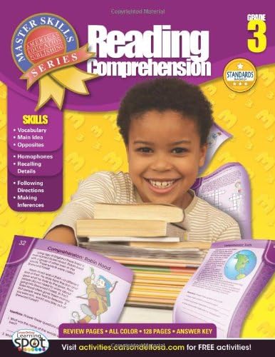 Reading Comprehension, Grade 3 (Master Skills)