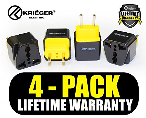 Krieger Plug Adapters (Most of Europe (type C))