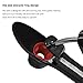 BarneySaxon Cherry and Olive Pitter Tool, Cherry Pitter Remover Corer (Black)