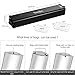 Vacuum Sealer Machine ,Ymiko Portable Compact Vacuum Sealing System for Vacuum and Seal /Seal ,Sous Vide Cooking Mufti-function including 20pcs Bags Black