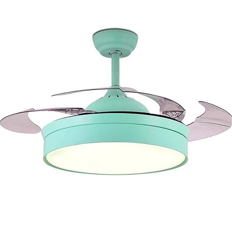 Ceiling Fans Children S Room Invisible Silent Fan Light Home