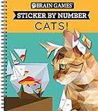 Brain Games - Sticker by Number: Cats! Brain Games - Sticker by Number: Cats!