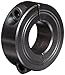 Climax Metals M2C-12 Black Oxide Plated Steel Two-Piece Clamping Collar, Metric, 12mm Bore Size, 28mm Outside Diameter, M4 x 12mm Set Screw